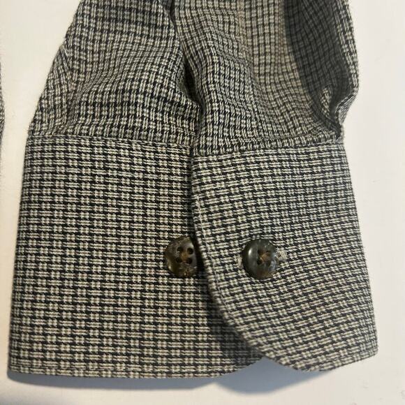 Yves Saint Laurent men's band collar long sleeve button down size 15 1/2 (M) - Picture 6 of 8